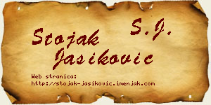 Stojak Jasiković vizit kartica